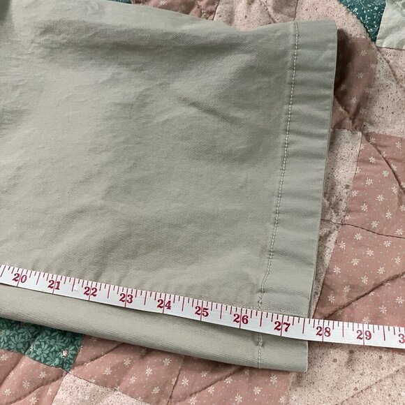 Gap High Rise Stride Ankle Pant Womens 8 Tan Khaki Straight Leg Neutral Minimal - Picture 9 of 12